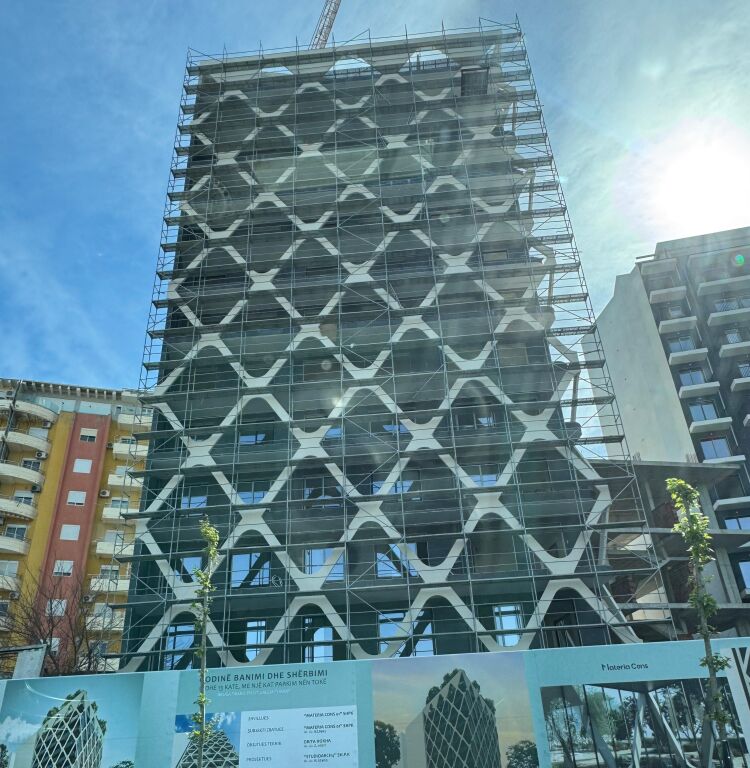 Appartamento 1+1 Vendita Vicino al Porto di Vlora Materia Cons