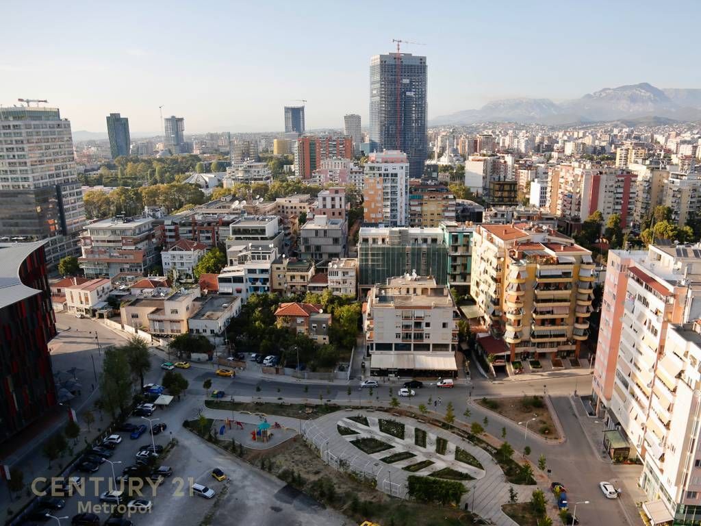 An exclusive 2+1+2 apartment is offered for sale in one of Tirana's most elite towers, Ambasador 3!