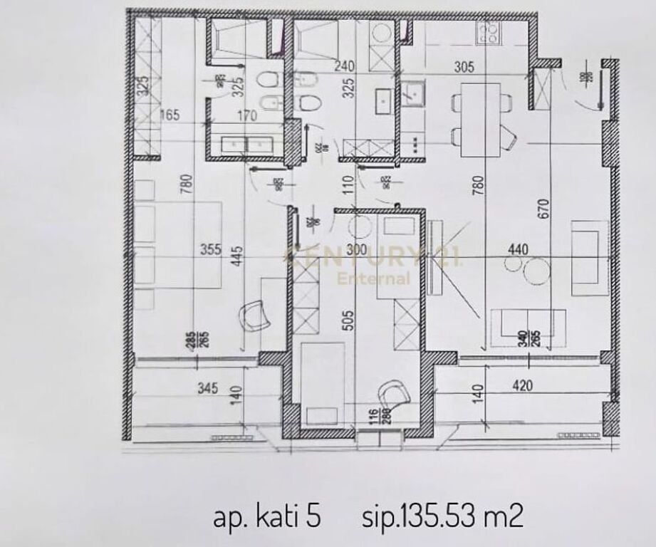 Appartamento 2+1+2 in vendita presso Riverside Residences