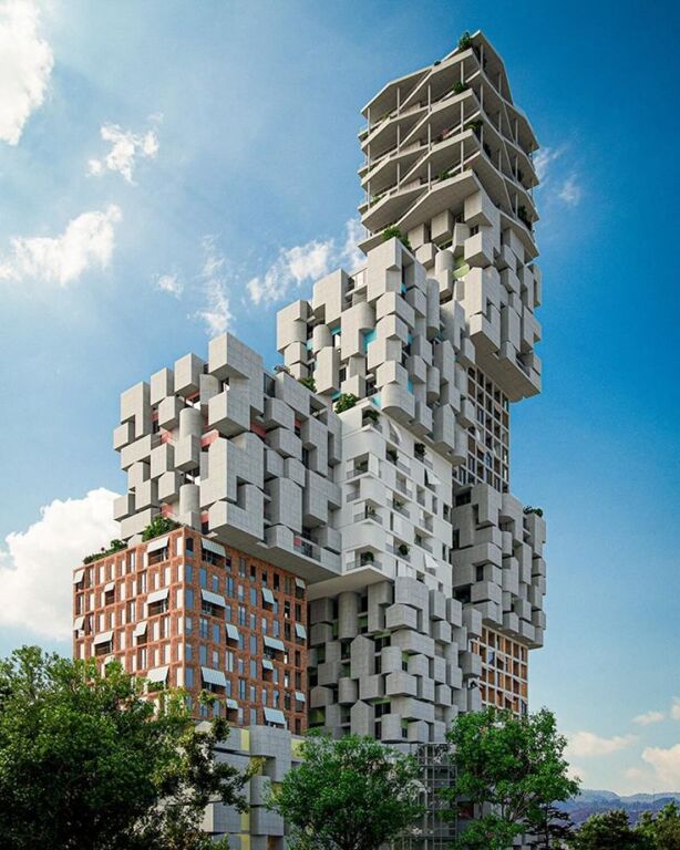 Apartament 2+1+2 ne shitje tek rezidenca Hora Vertikale