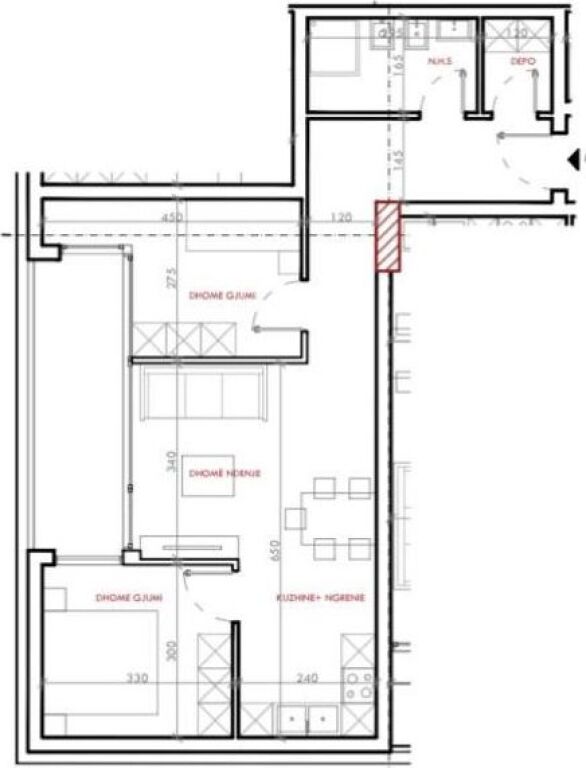 Apartament 2+1 per shitje tek Astir Residence 2 ne Astir.