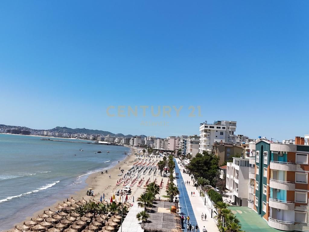 Appartamento 2+1 sulla Prima Linea con Vista Mare sulla Spiaggia, Durrës – 85 m² con Vista Panoramica