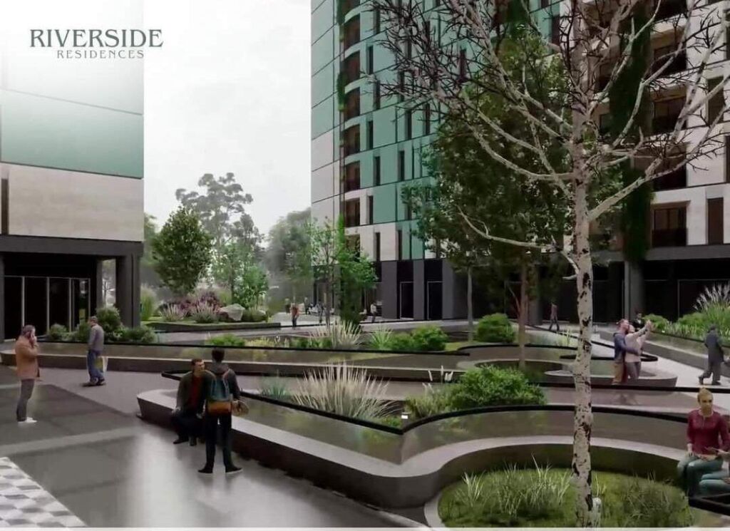 Modern 1+1 apartment for sale at Riverside Residence