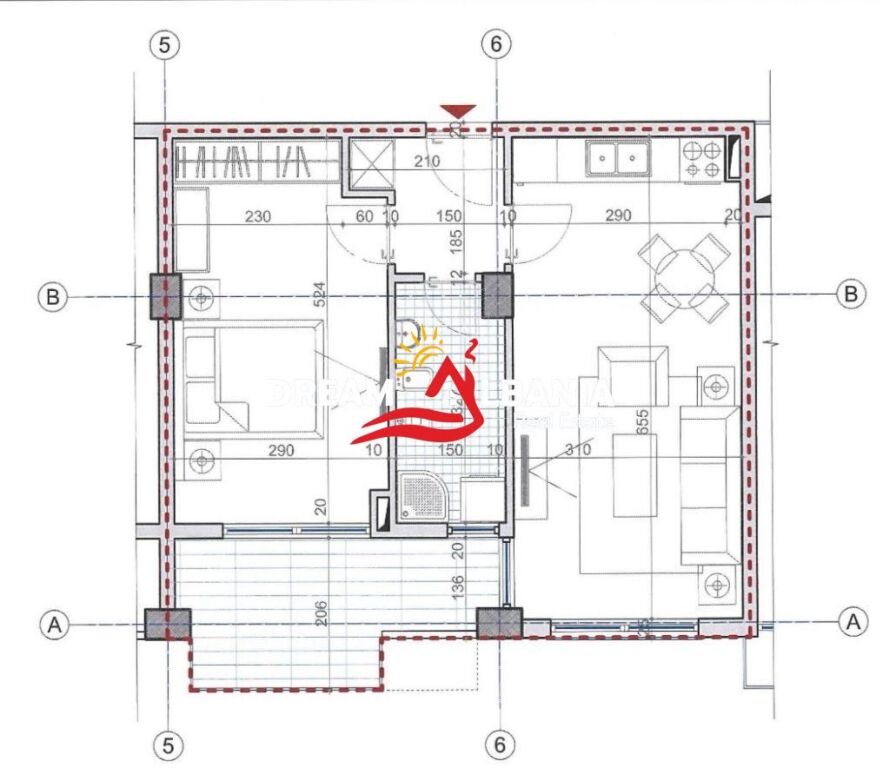 Apartament 1+1 Ne Shitje Ne Shengjin (ID 41111559 )