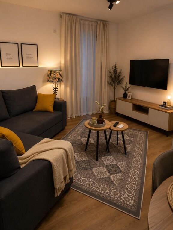 Kodra e diellit, 1+1 apartment for rent.