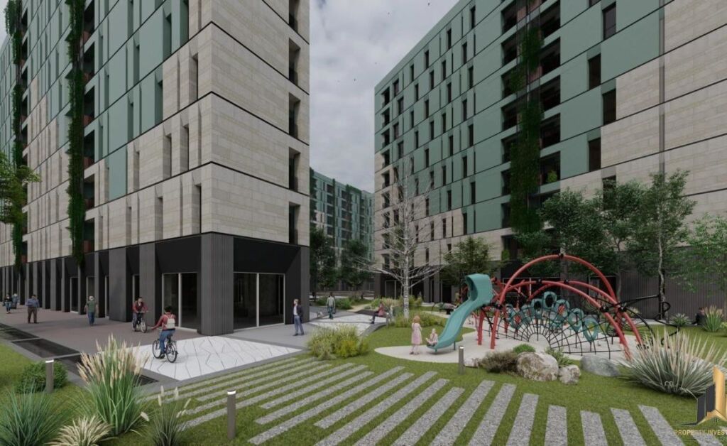 Modern 1+1 apartment for sale at Riverside Residence