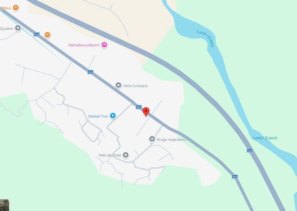 SERVICE UNIT FOR RENT  LAND - BERZHITE, TIRANA