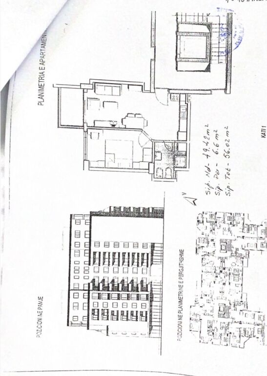 Appartamento 1+1 In Vendita Vicino ai Palazzi Çabej, Yzberish