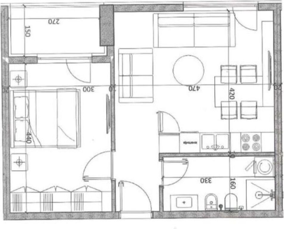 Shitet Apartament 1+1 Okazion - Kamëz, Venatino Residence 4