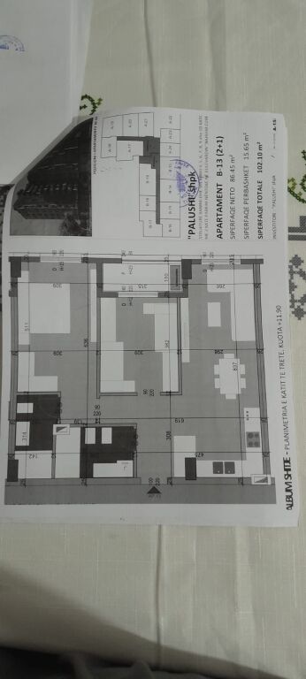 * Apartment 2+1 | Ali Demi – Bajram Curri Boulevard