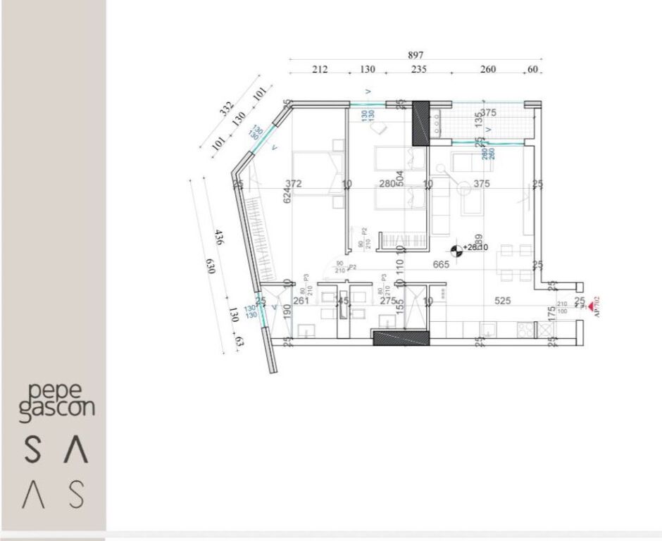 We sell Apartment 2+1+2 📍 Shqiponja Square Building, former Shqiponja Square
