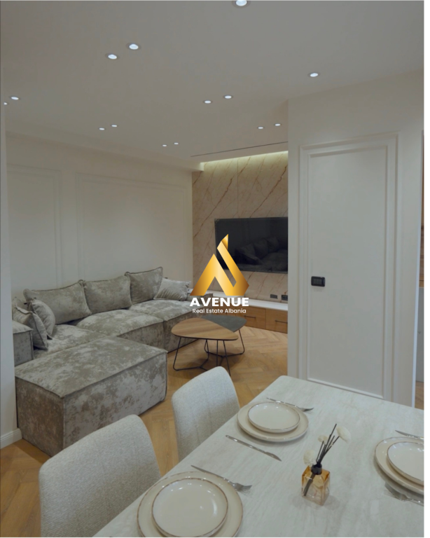 Apartment 2+1 + Walk-in Closet (Second Toilet) for Sale Near the Building with Arrows Tirana