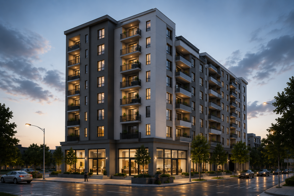 * Apartment 1+1 | Ali Demi – Bajram Curri Boulevard