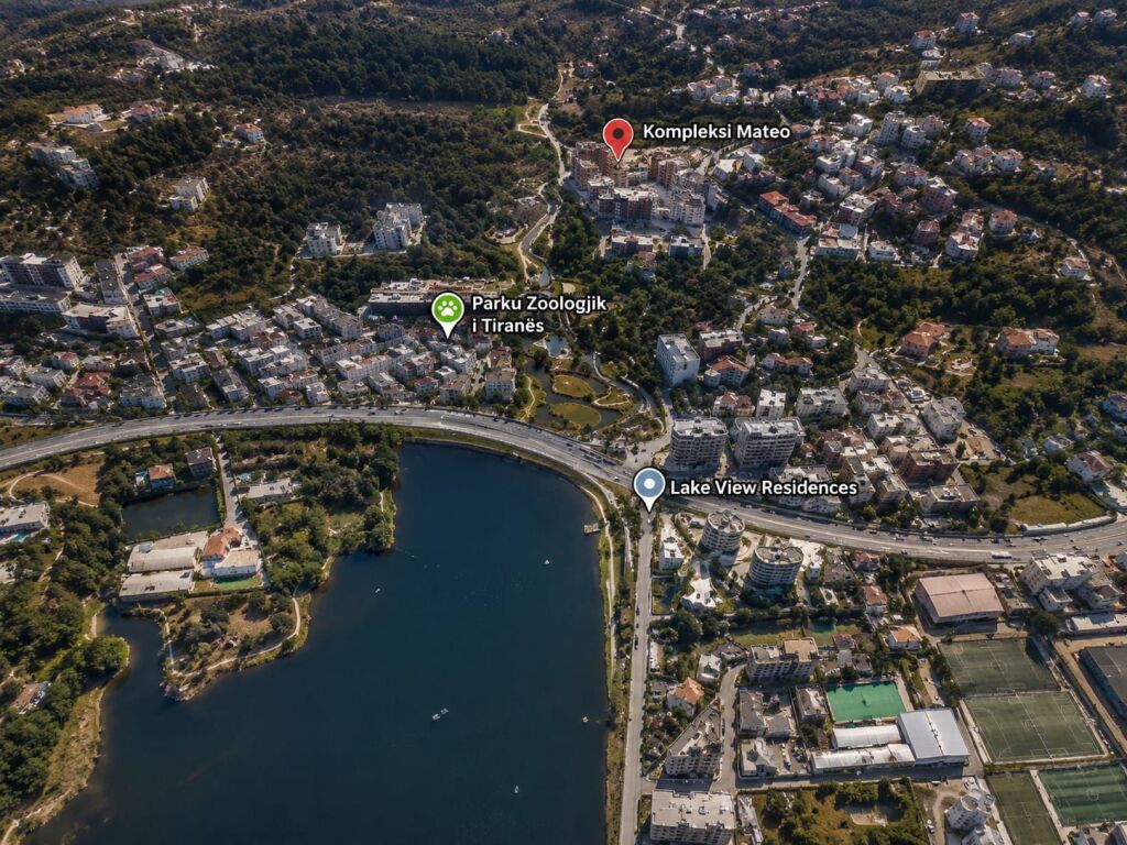 IN VENDITA: 1+1 📍Kopshti Zoologjik (Complesso Mateo 2) - €160,000 - Sup. 82m² - Esposizione Completa al Sole: Sud 🌞 || Vicino al Lago Artificiale - Zona Elitaria ✨️