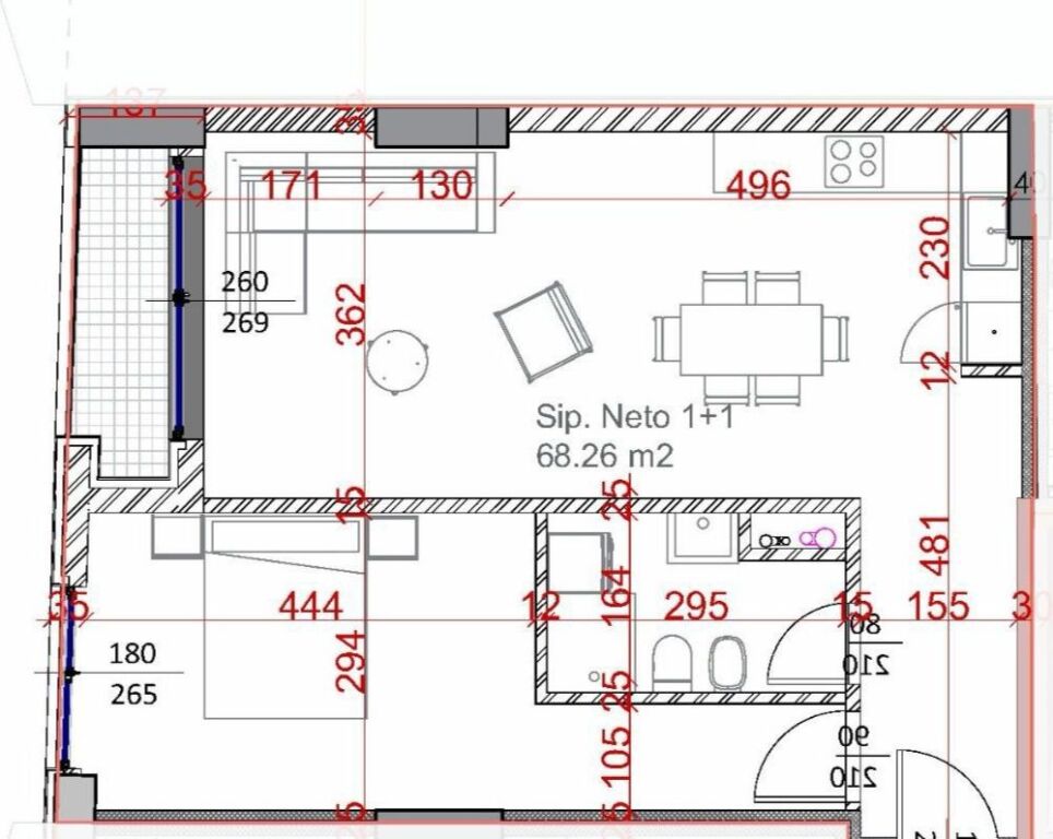 🏡 Apartment 1+1 for sale – Former Aviation Field