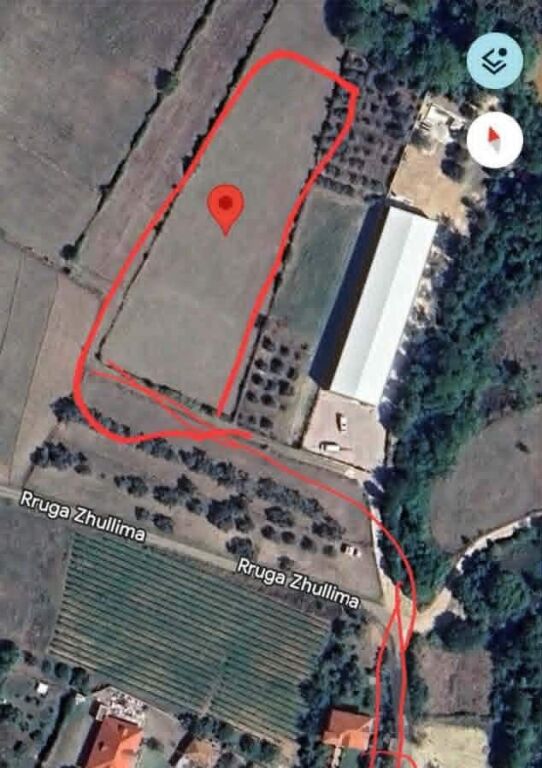 FARKE FOR SALE 1000 M LAND NEAR THE HIGHWAY - TIRANA