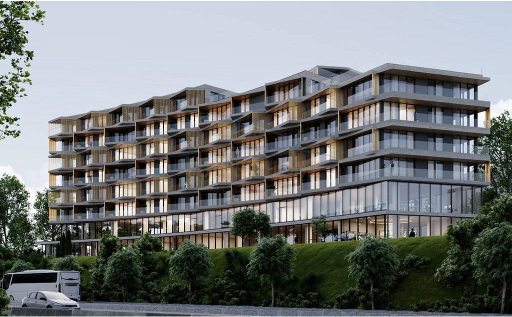 Apartment 3+1+2+veranda+parking space Gradient Dry Lake for sale