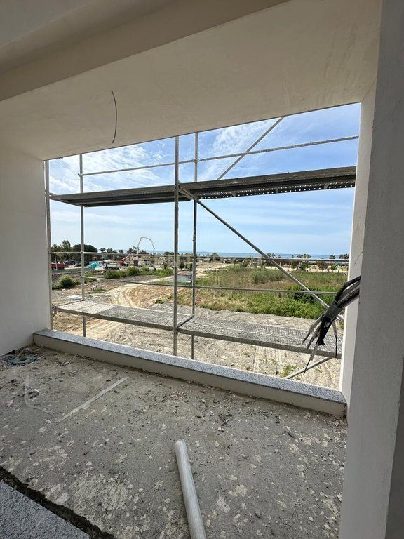 Apartment 2+1+2+parking space with sea view for sale at Gjiri i Lalzit !