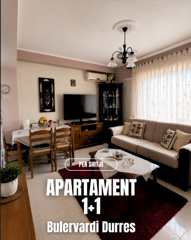 Apartment 1+1 for Sale - Main Boulevard, Durres