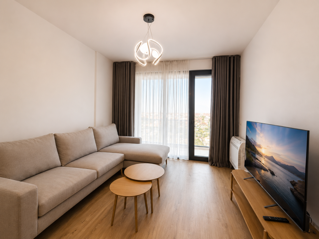 Tirane, affittasi appartamento 1+1+Balcone Piano 6, 60 m², 45.000 Lek (Accesso Tirana)