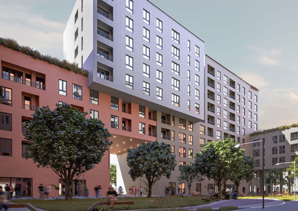 🏡 Shitet Apartament 2+1+2 në fazë ndërtimi – Porcelan
