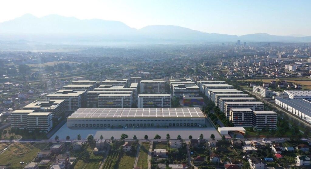 Apartament 1+1 në shitje te Univers City, në një kompleks modern dhe të mirëorganizuar për banim.