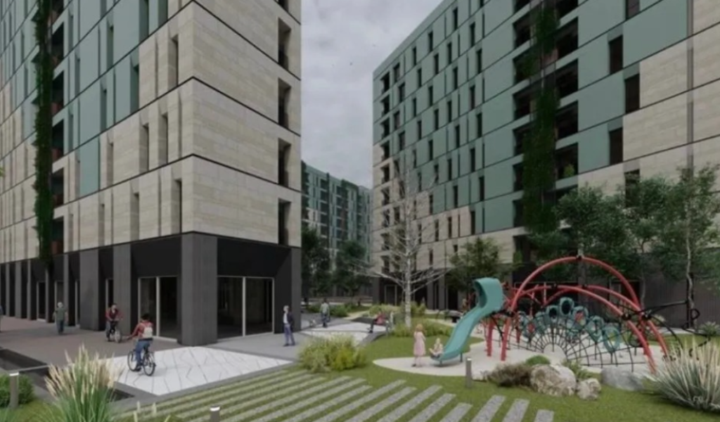 🏡 Shitet Apartament 2+1+2 – RiverSide Residence, Ish Parku i Autobuzave