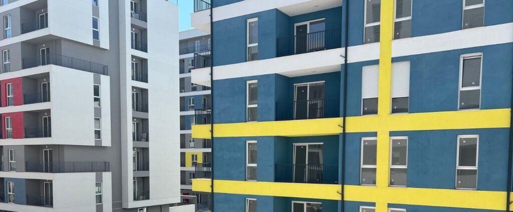 Apartament 1+1 në shitje te Univers City, në një kompleks modern dhe të mirëorganizuar për banim.
