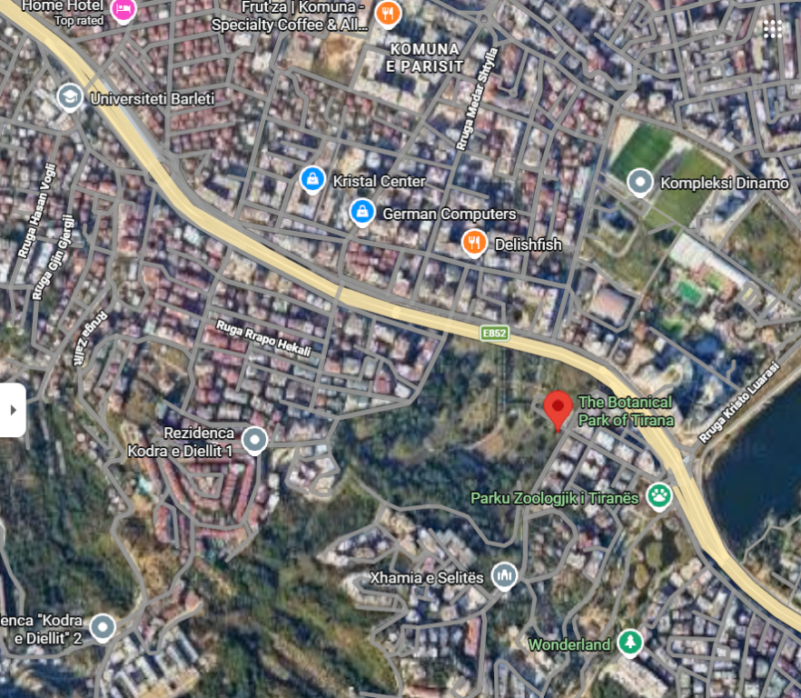 Apartament 1+1 Me Qira në Kopshti Botanik Zoologjik, Tiranë - 550.00€