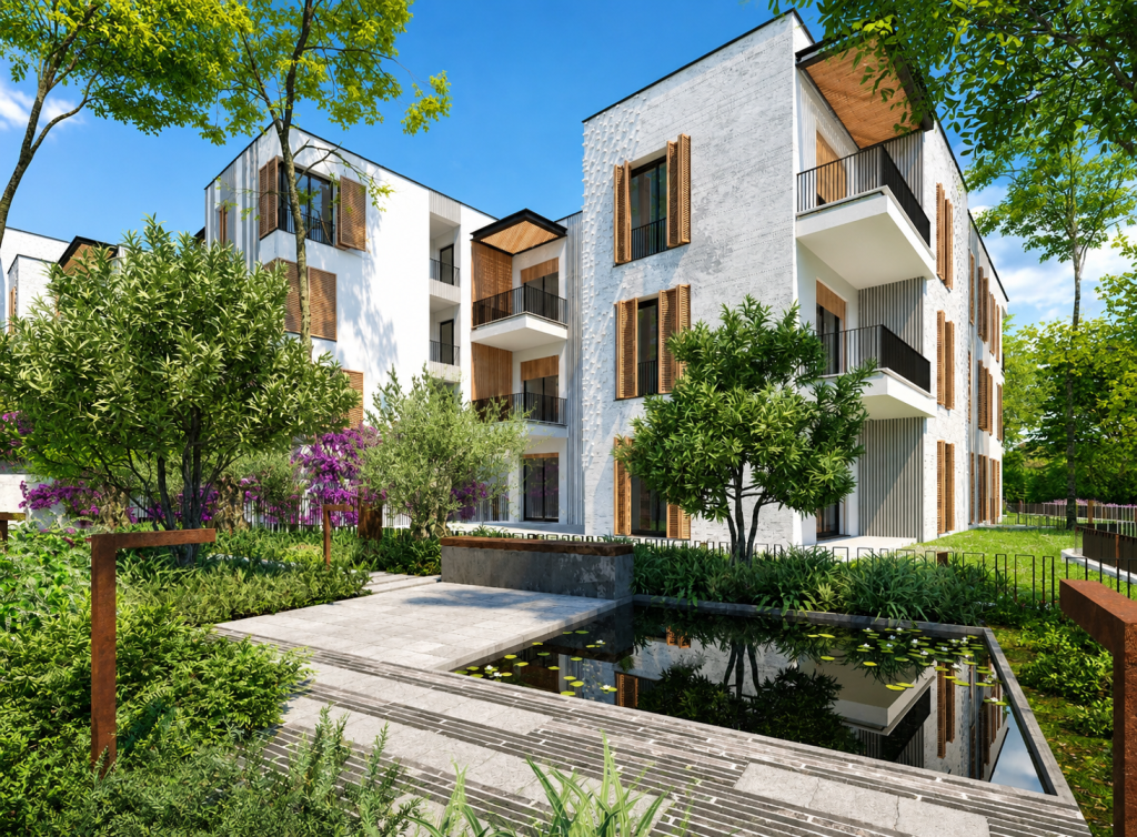 Shitet Apartament 1+1 – Maison de la Terre Residence