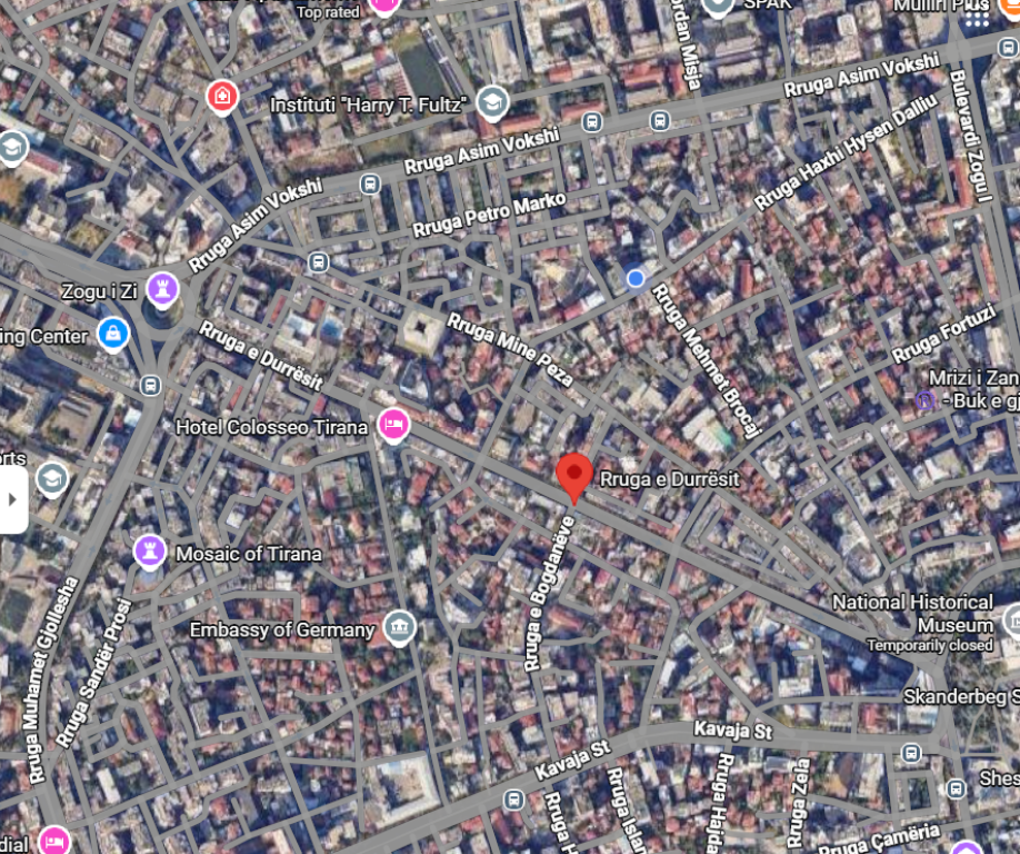 SHITJE,APARTAMENT 2+1 RR. E DURRESIT