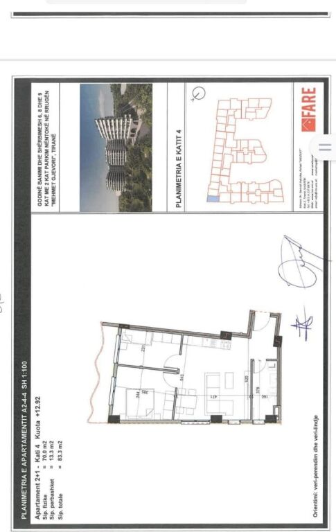 Okazion ALUNA 2+1 , Kati 4 , 104 000 Euro