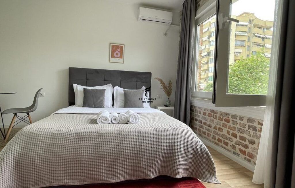 GARSONIERE ME QERA 40M2 MYSLYM SHYR 45.000 LEKE FH-74648