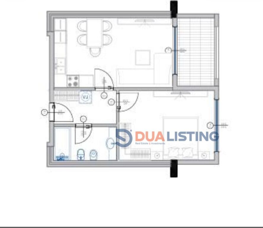 SHESIM APARTAMENT 1+1 TEK "VIZION 2 REZIDENCE" NE Mali i Robit !