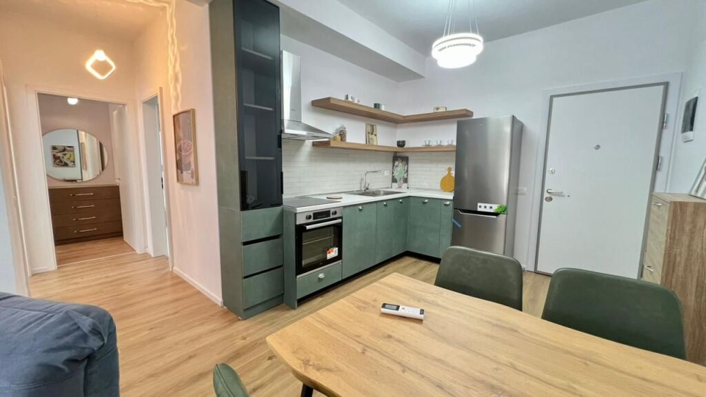 Me Qera: 2+1📍Ali Dem (Rezidenca Kadiu) - Akull i Ri⚜️ - 49,000 Leke/Muaj - S.75m² - Kt.8 || I Sapo Investuar &amp; I Pabanuar me Pare🔥