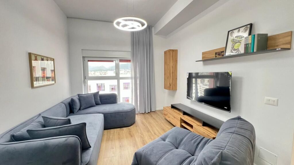 Me Qera: 2+1📍Ali Dem (Rezidenca Kadiu) - Akull i Ri⚜️ - 49,000 Leke/Muaj - S.75m² - Kt.8 || I Sapo Investuar &amp; I Pabanuar me Pare🔥