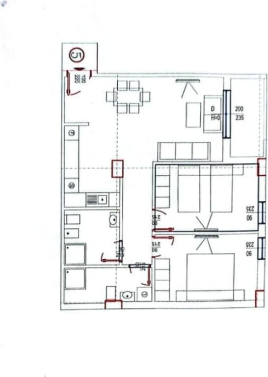 Apartament 2+1 per shitje ne rrugen 5-Maji