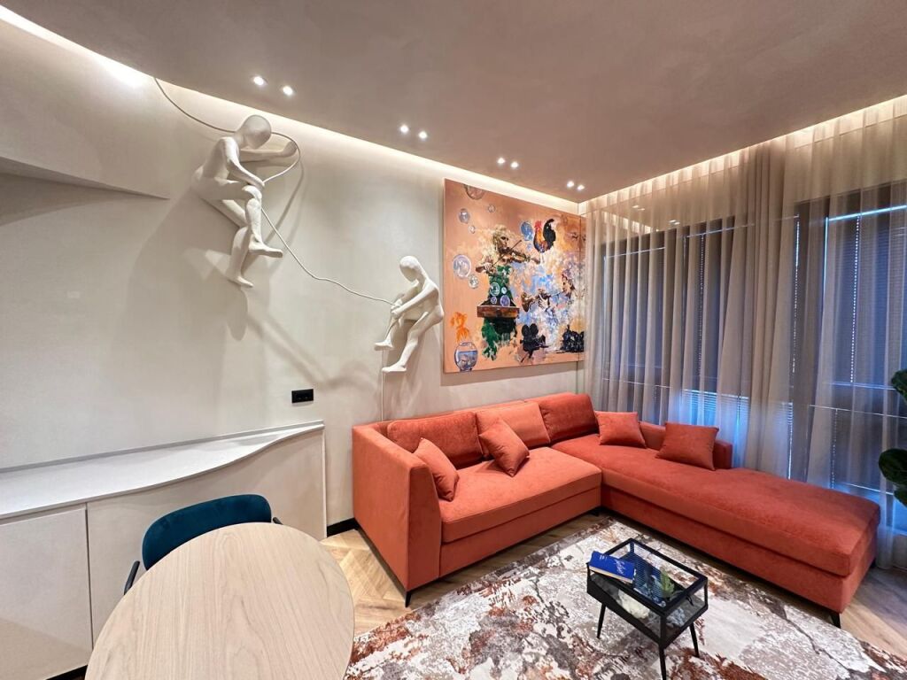 Apartment 1+1+Parking for rent at Square 21 near the Old Park.