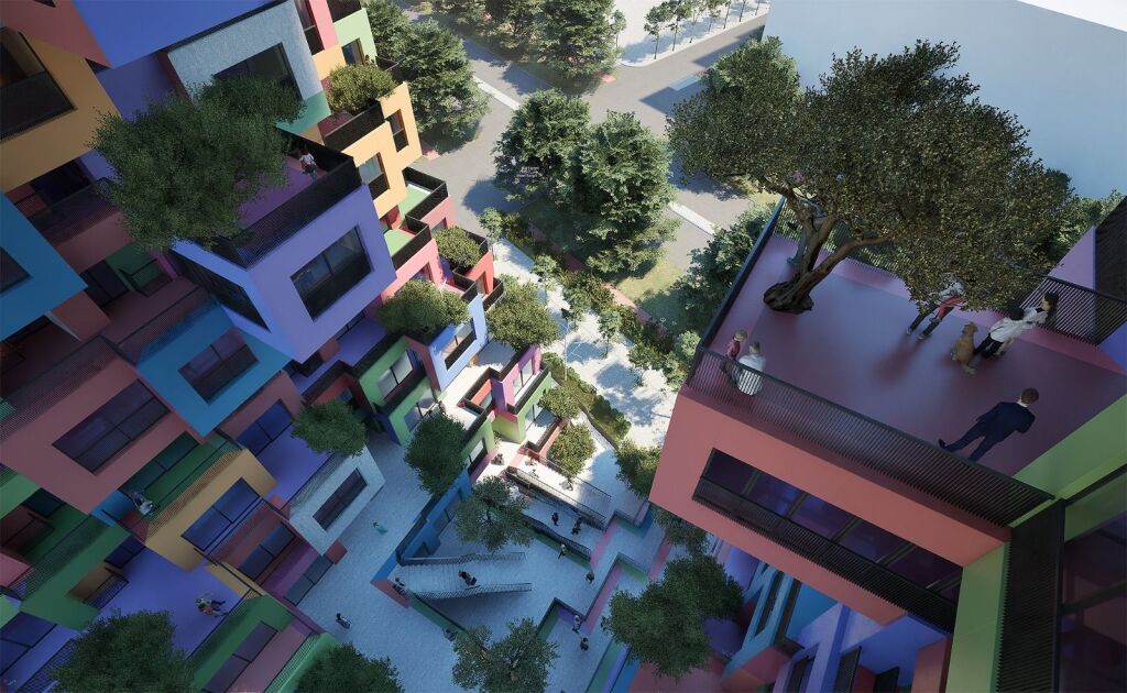 Shitet Apartament 2+1 te Tirana Boulevard me Vendodhje te Bulevardi i Ri
