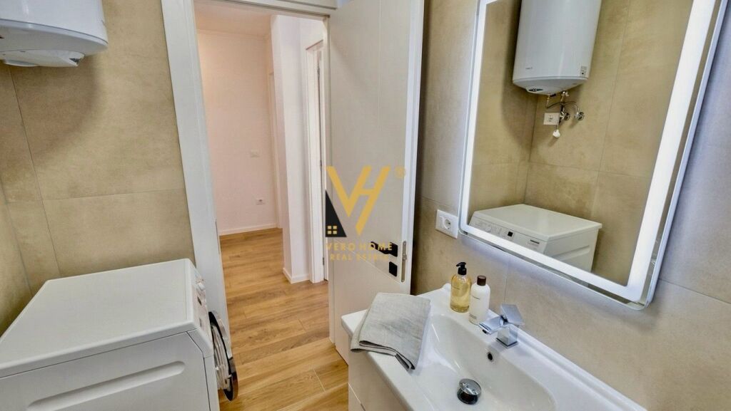 APARTMENT 1+1+VERANDA FOR RENT AT ALI DEMI 50,000 LEKE
