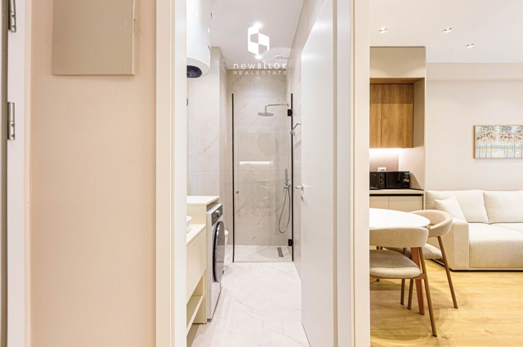 Me Qera: 🏡 Apartamenti 1+1 më Luxury në Residencën Kadiu - Ali Demi📍) 100% I Ri | 50m², Kati 7 (P2026) Cdo gjë në Qese | 45.000 Leke/Muaj ✨