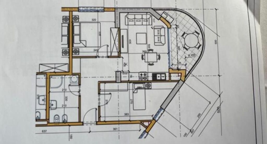 Apartament 2+1 ne Shitje ne Golem, Prane Premium (ID 41111570)