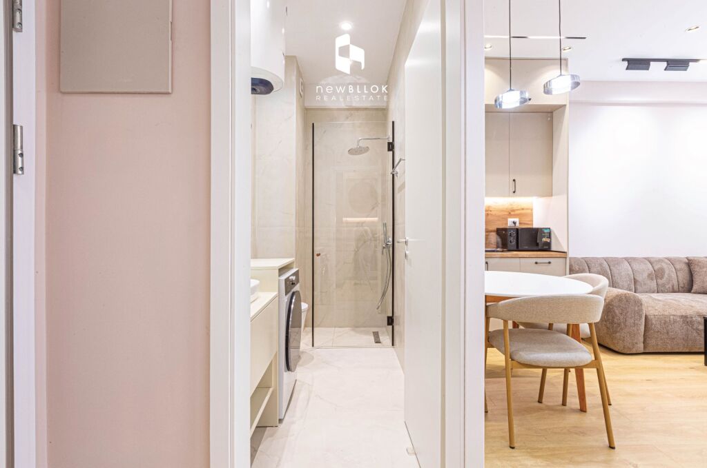For Rent: 🏡 The Most Luxury 1+1 Apartment in Kadiu Residence - Ali Demi📍 100% Brand New | 50m², 7th Floor (P2026) Everything Brand New | 45,000 Lek/Month ✨