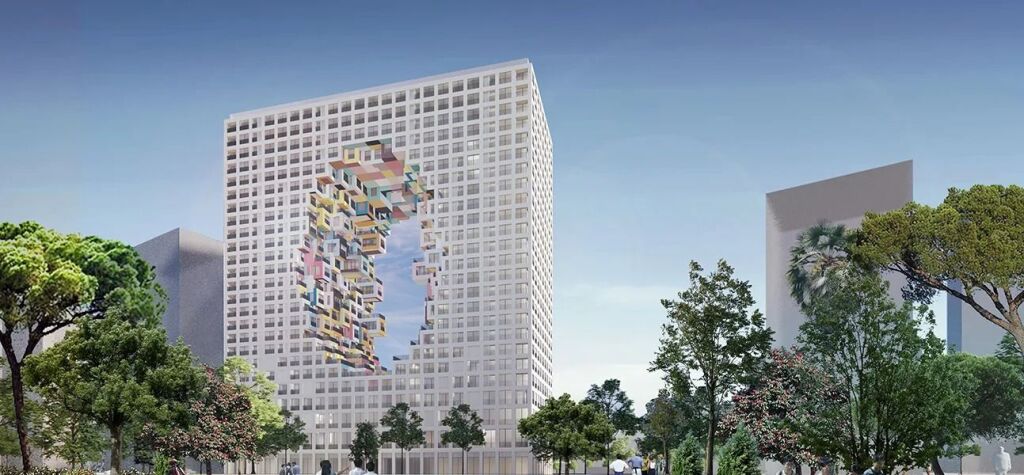 APARTAMENT 2+1 PER SHITJE TEK BULEVARDI I RI