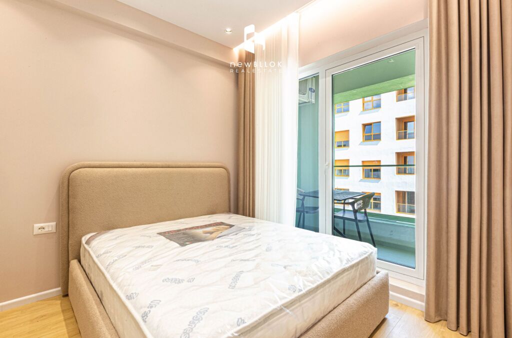 For Rent: 🏡 The Most Luxury 1+1 Apartment in Kadiu Residence - Ali Demi📍 100% Brand New | 50m², 7th Floor (P2026) Everything Brand New | 45,000 Lek/Month ✨