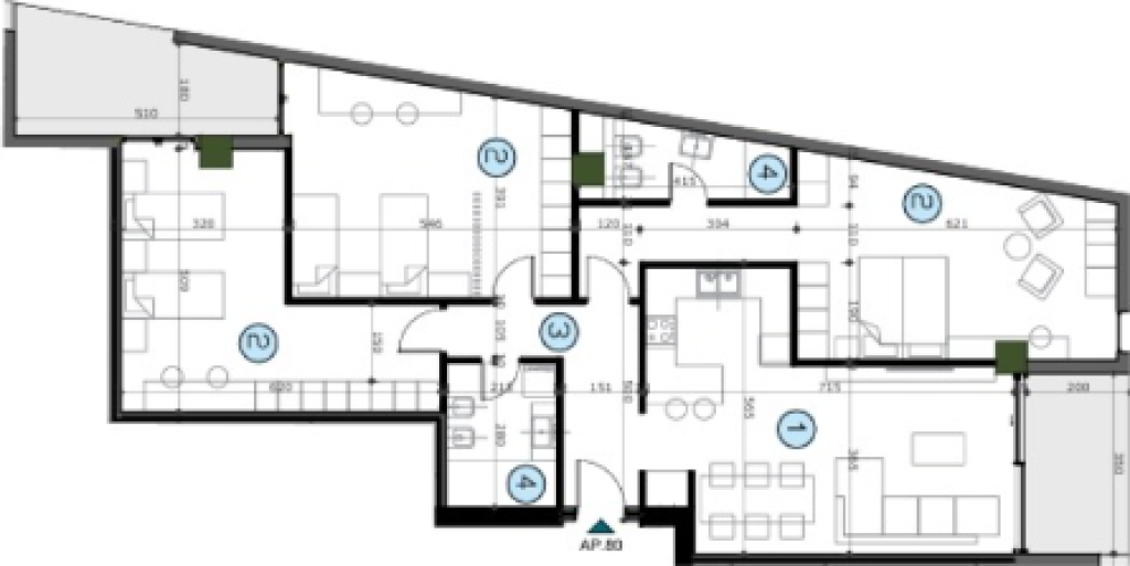 ✨ Shitet Apartament 3+1+2 tek MOA Residence – Kashar, pranë Casa Italia ✨