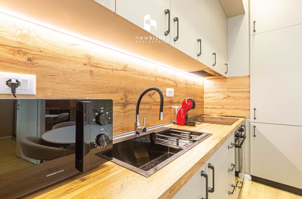 For Rent: 🏡 The Most Luxury 1+1 Apartment in Kadiu Residence - Ali Demi📍 100% Brand New | 50m², 7th Floor (P2026) Everything Brand New | 45,000 Lek/Month ✨