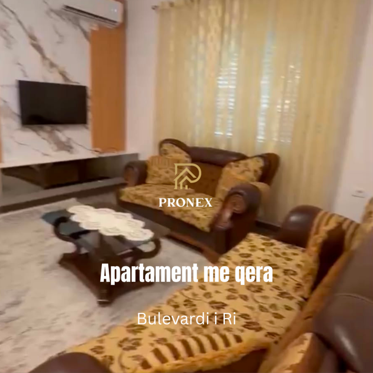 Apartament me qera - Bulevardi i Ri