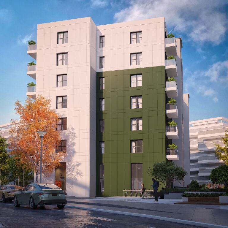 Apartment Types for Sale 2+1 in one of the New Residences in Paskuqan