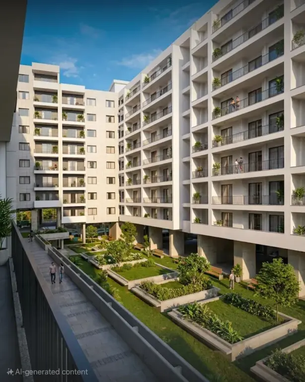Shitet apartament 2+1+2 Space city, Paskuqan📍
